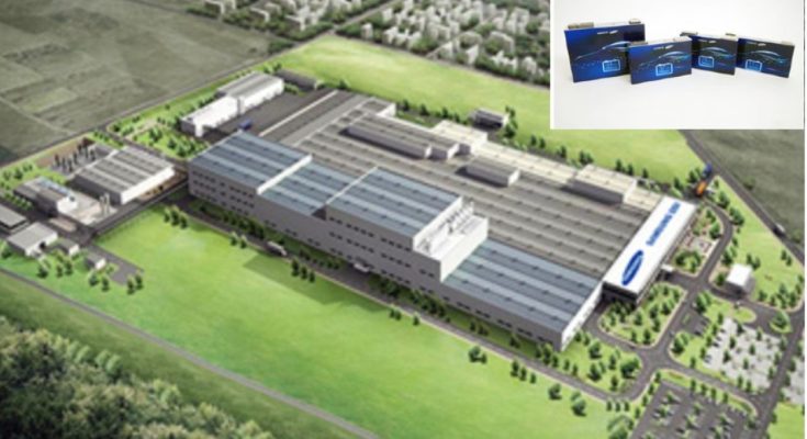 Samsung SDI už má továrnu v Evropě v Maďarsku. foto: Samsung SDI