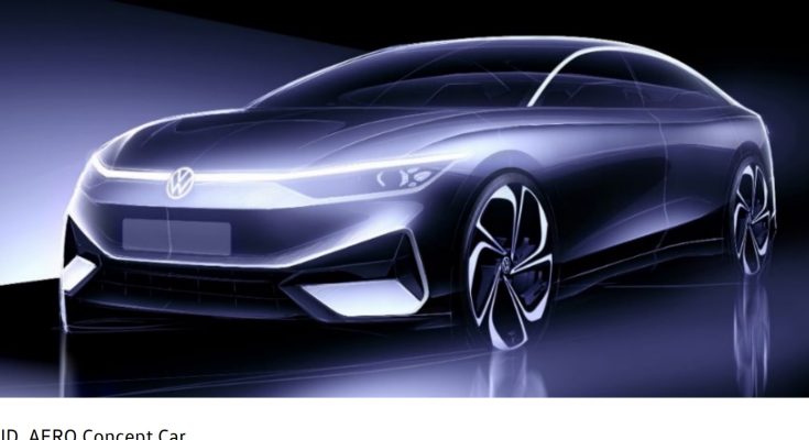 Koncept elektromobilu Volkswagen ID. AERO. foto: Volkswagen