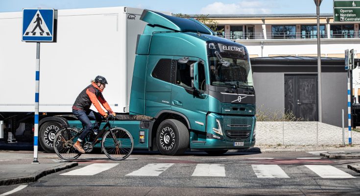 Nový bezpečnostní systém dostanou také elektrické verze tahačů Volvo. foto: Volvo Trucks