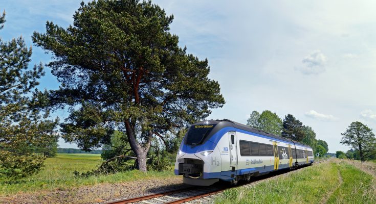 Společnost Siemens Mobility dodá společnosti Niederbarnimer Eisenbahn (NEB) sedm dvouvozových vodíkových palivočlánkových trakčních jednotek Mireo Plus H.