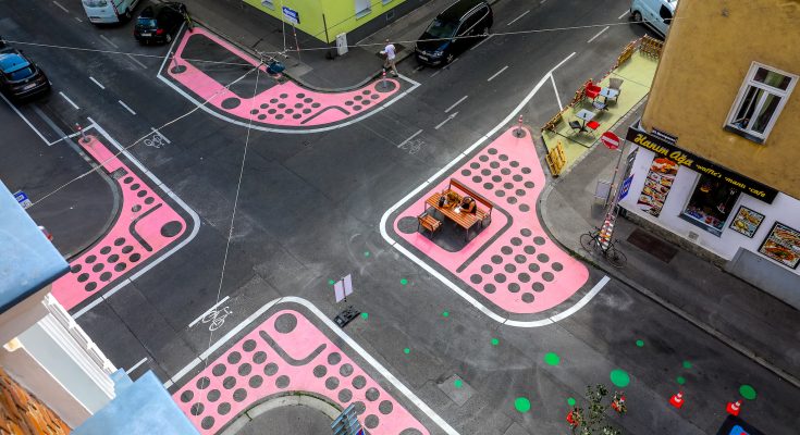 Vznikající superblok ve Vídni. foto: (c) Stadt Wien Christian Fuerthner