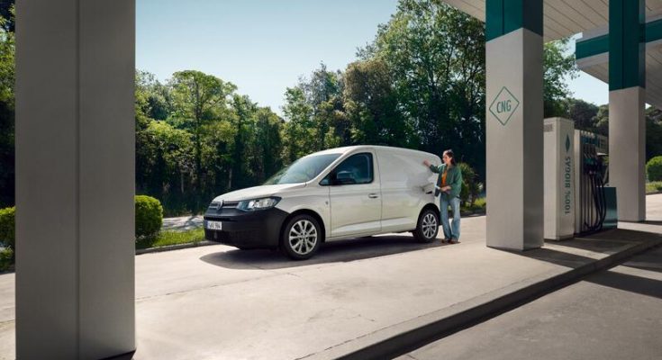 Nový Volkswagen Caddy TGI s pohonem na stlačený zemní plyn. foto: Volkswagen