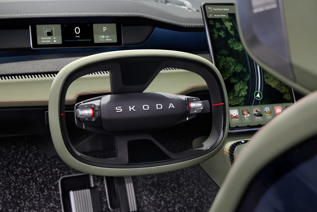 Škoda Vision 7S - koncept elektromobilu Škoda Auto