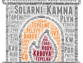 Aktuálně nejčastěji hledaná slova na vyhledávači Seznam.cz ve spojitosti s tématem vytápění. foto: Seznam.cz