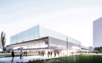 Nová multifunkční sportovní hala ve Vídni. Foto: (c) Zoom VP/Karl und Bremhorst Architekten