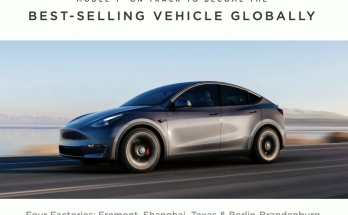 Tesla Model Y se možná už příští rok stane nejprodávanějším autem na světě. foto: Tesla