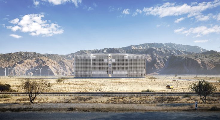 Gravitační systém EVx o kapacitě 100 MWh je budován v sousedství větrné farmy a národní sítě v Rudongu v provincii Ťiang-su, která se nachází nedaleko Šanghaje, a jeho cílem je posílit a vyvážit čínskou národní energetickou síť dodávkami energie z obnovitelných zdrojů do Čínské státní energetické společnosti (SGCC).