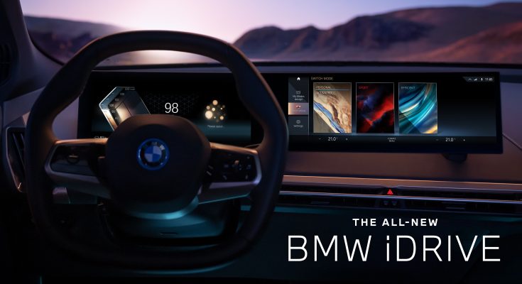 Nový systém BMW iDrive neustále zpracovává velké množství generovaných dat, online dostupných informací a dat přenášených flotilou automobilů BMW Group