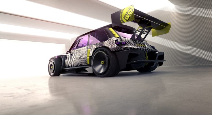 R5 TURBO E3 je zrozený pro drift. foto: Renault