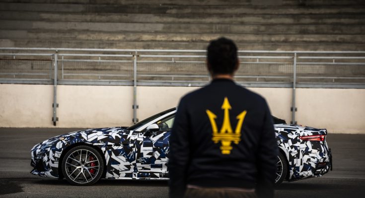 Prototyp elektromobilu Maserati GranCabrio. foto: Maserati