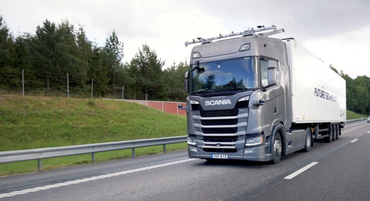 Robotický kamion Scania bude brázdit evropské silnice. foto: Scania