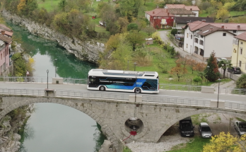 Vodíkový autobus se už dříve představil ve Slovinsku. foto: HYTEP