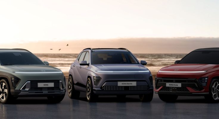 Tři varianty nového Hyundai Kona. foto: Hyundai
