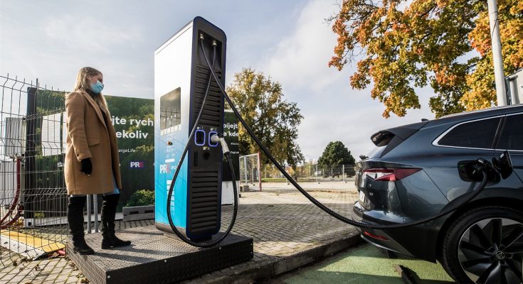Nabíjecí stanice společnosti EV Solutions. foto: EV Solutions, s.r.o.