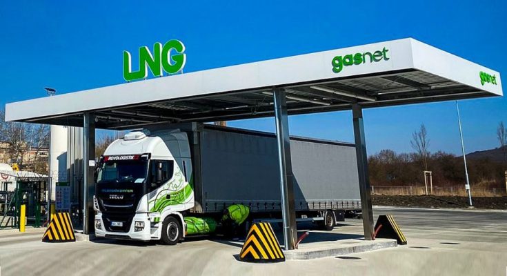 LNG stanice společnosti GasNet. foto: GasNet