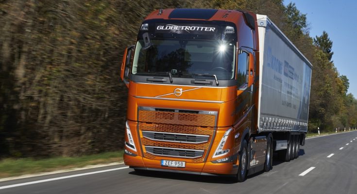 Snižování spotřeby nákladních aut je důležitou součástí cesty k bezemisní budoucnosti. foto: Volvo Trucks (c) Thomas Tschackert