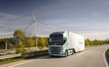 Volvo Trucks v Německu demonstruje schopnost svých těžkých elektrických nákladních vozidel na dlouhé vzdálenosti. foto: Volvo Trucks