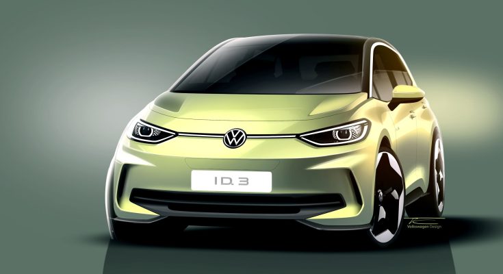 Facelift elektromobilu Volkswagen ID.3 se představí začátkem příštího roku. foto: Volkswagen