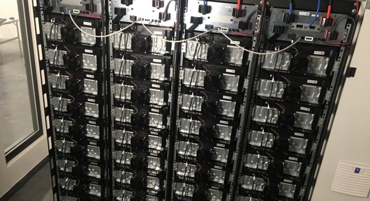 Projekt ČEPS - Eflex testuje využití „volné kapacity“ baterie pro poskytování podpůrných služeb. foto: ČEZ
