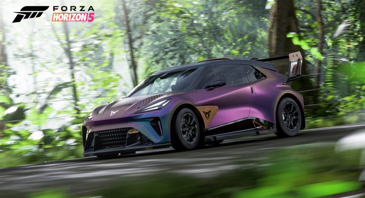 CUPRA pokračuje ve své cestě do světa her uvedením závodního vozu CUPRA UrbanRebel Racing Concept do hry Forza Horizon 5