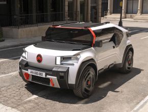 U příležitosti oslav Oli vás Citroën provede některými svými ikonickými vozy – pro tuto příležitost zbarvenými do červené a bílé barvy – které vždy doprovázely změny v našem životním stylu. foto: Copyright Arnaud TAQUET @ Continental Productions