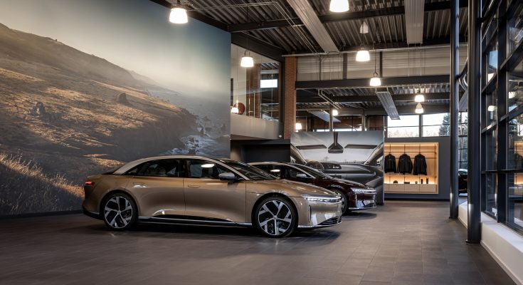 Elektromobil Lucid Air ve verzi Dream Edition přichází do Evropy. foto: Lucid Motors