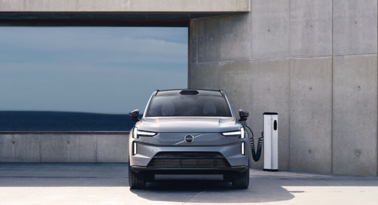 Nový elektromobil Volvo EX90. foto: Volvo Cars