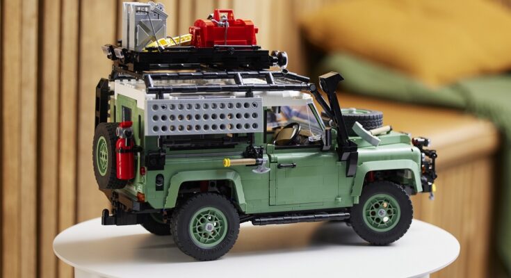 LEGO Icons Classic Land Rover Defender 90. foto: LEGO/Land Rover
