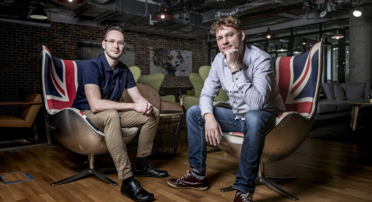 Martin Doušek & Filip Dvorak, spoluzakladatelé softwarové společnosti Filuta AI. foto: Filuta AI