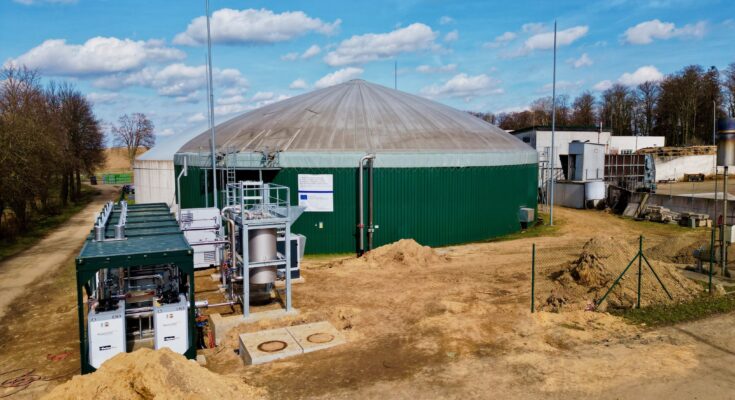 Bioplynová stanice v Herálci. foto: Farma Herálec