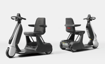 Elektrické vozítko Toyota C+walk S je určeno hlavně pro japonské seniory. foto: Toyota
