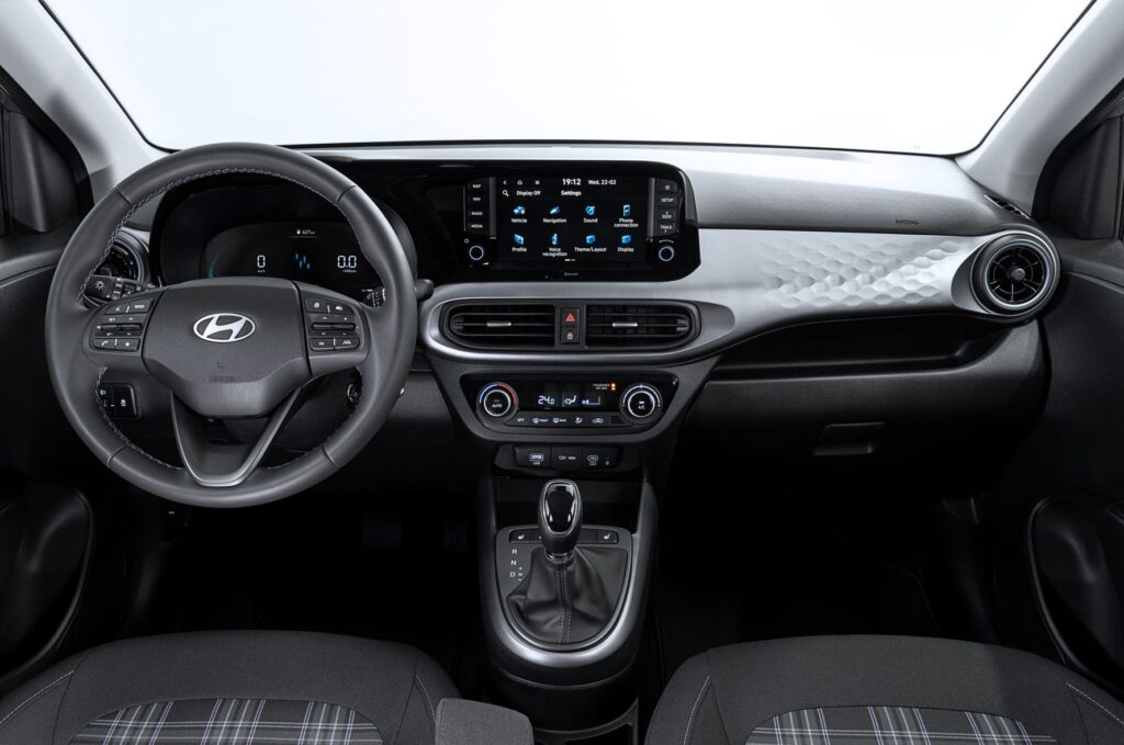 Interiér nového Hyundai i10. foto: Hyundai