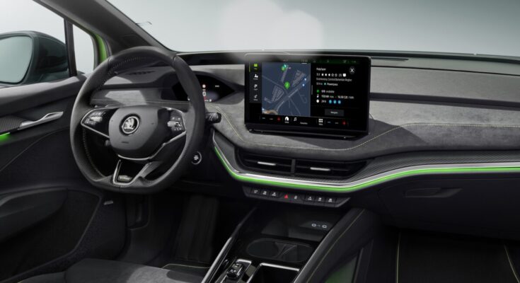Nová aplikace Power Pass je k dispozici pro modelovou řadu Enyaq iV. foto: Škoda Auto