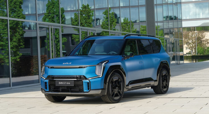 Nový elektromobil Kia EV9 nabízí až sedm míst. foto: Kia