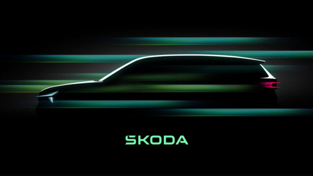 Silueta nové generace vozu Škoda Kodiaq. foto: Škoda Auto