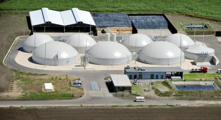 Bioplynová stanice Szarvas. foto: MOL