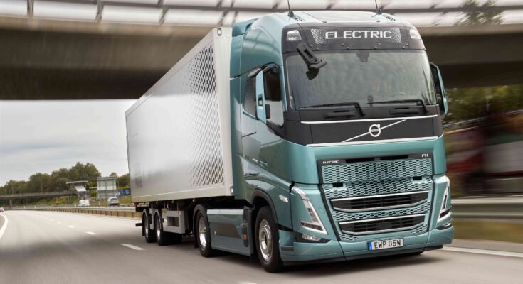 Volvo je lídrem v oblasti elektrických nákladních aut a tahačů. foto: Volvo