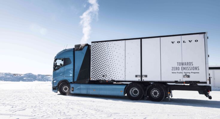 Nákladní vůz Volvo s pohonem na palivové články. foto: Volvo Trucks