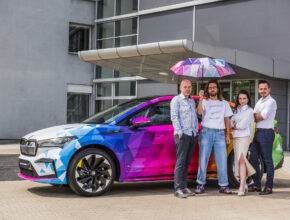 Elektromobil Škoda Enyaq Coupé. foto: Škoda Auto