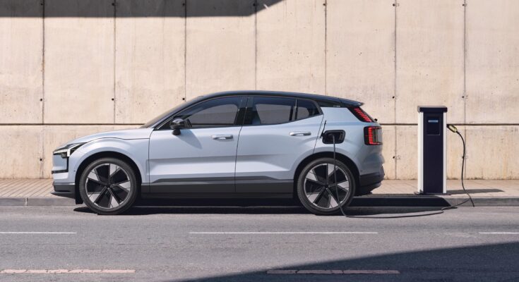 Nový malý elektromobil Volvo EX30. foto: Volvo