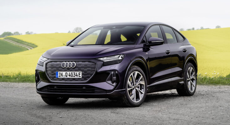 Elektromobily Audi Q4 e-tron budou nově vybaveny autoskly vyrobenými částečně z recyklátu. foto: Audi