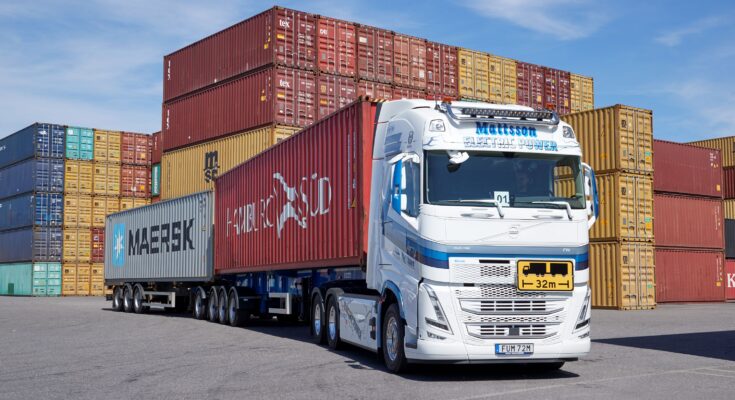 Extra-dlouhý elektrický tahač Volvo FH. foto: Volvo Trucks