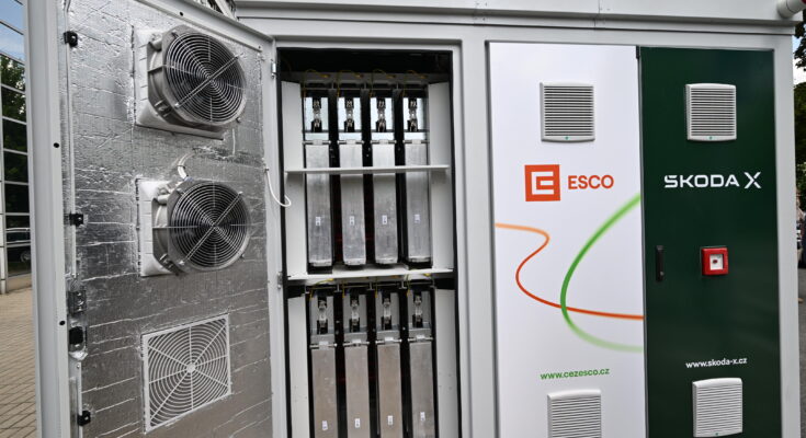 Baterie a bateriová úložiště budou srdcem spolupráce mezi ČEZ ESCO a nové dceřinné firmy Škoda X. foto: ČEZ
