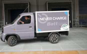 Doručovací elektromobily s vyměnitelnou baterií společnosti Bevy.city. foto: Bevy.city