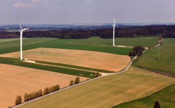 Větrné elektrárny Věžnice. foto: ČEZ
