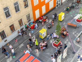 Vznikající vídeňský superblok. © Stadt Wien – Christian Fürthner