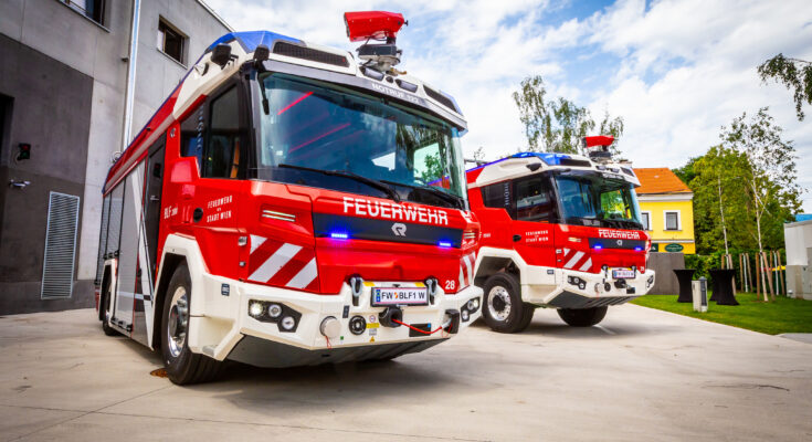 Nová hasičská vozidla © Stadt Wien - Feuerwehr und Katastrophenschutz