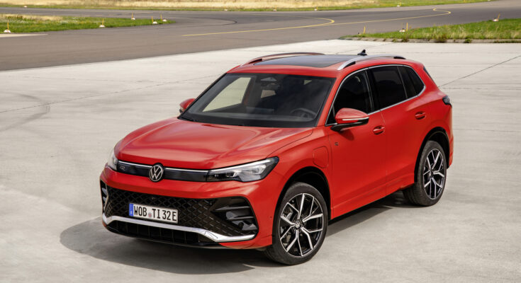 Nový Volkswagen Tiguan ve třetí generaci je k dispozici také jako plug-in hybrid. foto: Volkswagen