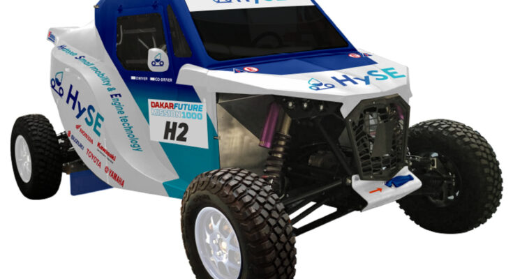 Vodíkové auto Toyota HySE-X1 určené pro rallye Dakar. foto: Toyota
