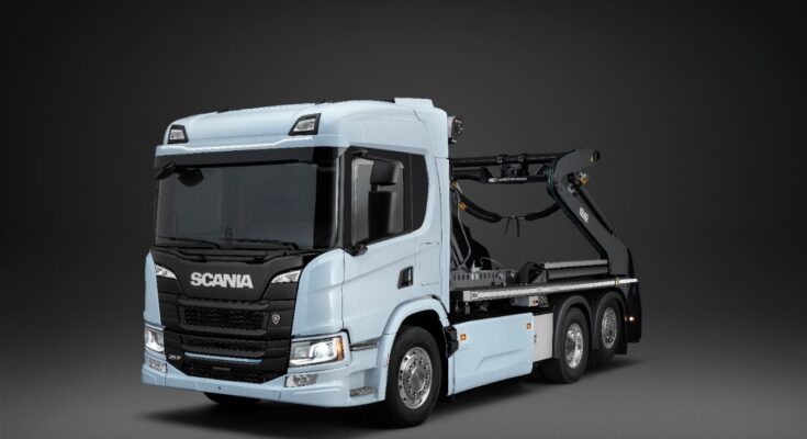 Nákladní elektrické auto Scania. foto: Scania